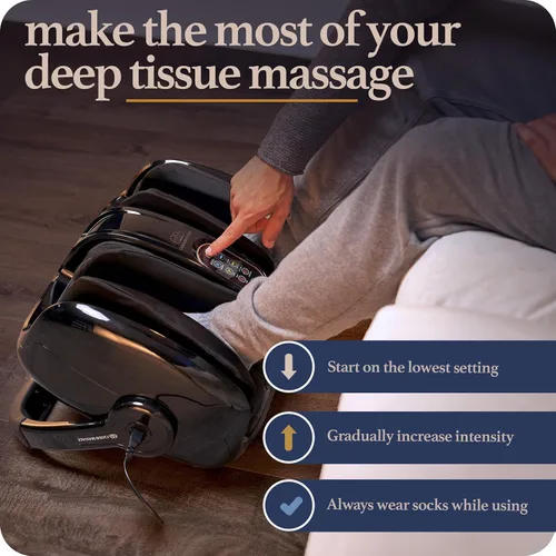 Miniatura 8 de Cloud Massage Masajeador de pies Shiatsu con calor, terapia de amasamiento profundo para aliviar el dolor, circulación, relajación posactividad