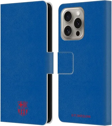 Miniatura 53 de Head Case Designs Funda de piel con licencia oficial del FC Barcelona Barca Crest Patterns, tipo cartera, compatible con Apple iPhone 11