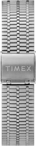 Miniatura 2 de Timex Pulsera de acero inoxidable Q Timex Reissue de 1.496 in con esfera azul