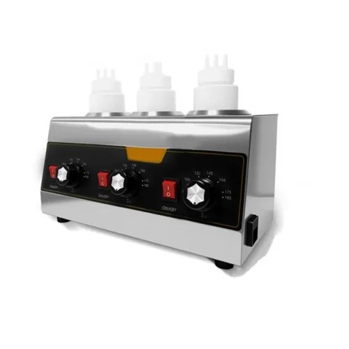 Miniatura 10 de Dispensador de salsa de soja de acero inoxidable, dispensador de salsa de ketchup, chocolate caliente comercial con dulce de azúcar