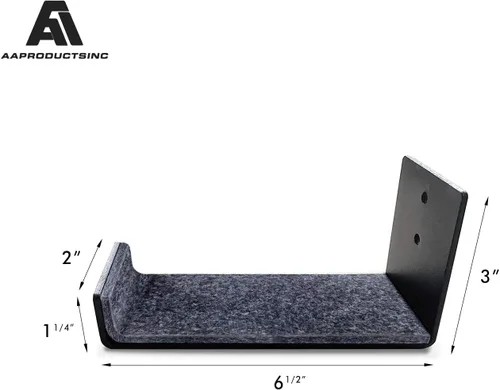 Miniatura 3 de AA Products - Un par de soportes de aluminio para snowboard con forro protector