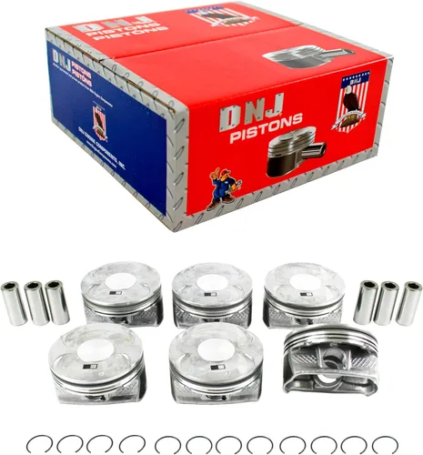 DNJ P1169.20 Juego de pistones de gran tamaño para Chrysler 2011-2022, Dodge, Jeep, Ram, Volkswagen 1500, 1500 Classic, 200 3.6L V6 24V DOHC 3604cc