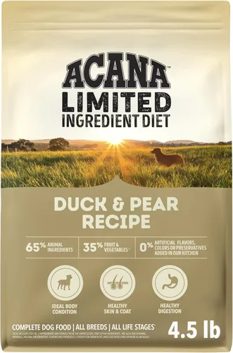 Miniatura 16 de ACANA Singles Alimento Seco para Perros de Ingrediente Limitado Sin Granos Alto en Proteínas Receta de Cordero y Manzana Bolsa de 4.5lb