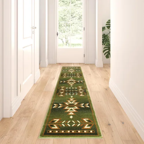 Miniatura 17 de Masada Masada Rugs Southwest - Alfombra nativa americana de 2 x 3 pies, color azul