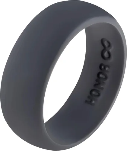 Miniatura 3 de Anillo de Eternidad Honor Anillo de Silicona para Hombre Banda de Boda