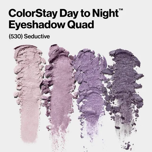 Miniatura 2 de Revlon ColorStay - Paleta cuádruple de sombras de ojos de día a noche con tonos de transición, regalo pequeño para calcetín navideño para ella, 530