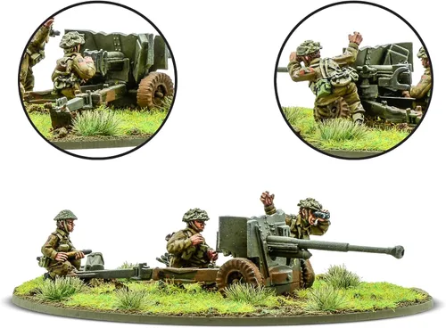 Miniatura 4 de Warlord Bolt Action - Juego de iniciación del ejército británico y canadiense 1943-1945 Miniaturas de mesa 1:56 - Juego de soldados de la Segunda