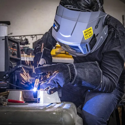 Miniatura 3 de Ironclad Guantes de cuero de soldadura