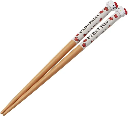 Miniatura 4 de Skater ANT2T-A Sanrio Hello Kitty Mashugumi Bamboo Chopsticks 16.5cm Set of 3 Pairs