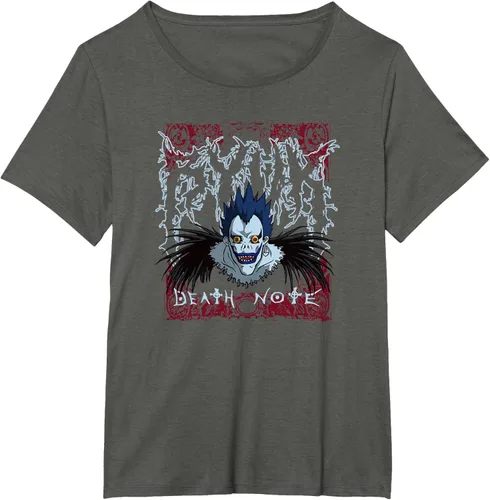 Miniatura 14 de Death Note Camiseta Ryuk Heavy Metal, Negro, S