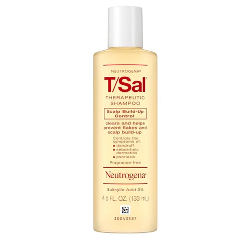 Miniatura 3 de Neutrogena T/Sal Champú terapéutico para la caspa, control de la acumulación del cuero cabelludo, ácido salicílico al 3%, tratamiento de psoriasis