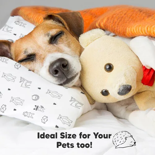 Miniatura 8 de KeaBabies Almohada para niños pequeños con funda de almohada y tamaño jumbo de 14 x 20 pulgadas, almohadas suaves de algodón orgánico para dormir