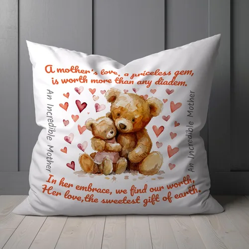 Miniatura 5 de Almohada para el día de la madre para mujer, almohada personalizada, regalos para mamá, regalos para mamá, almohada para mamá