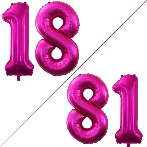 Miniatura 407 de Goer, conjunto de globos de papel aluminio para decoraciones de cumpleaños, globos de las letras de feliz cumpleaños y de números Oro