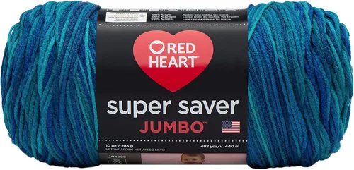 Miniatura 11 de Red Heart Super Saver Jumbo Ovillo de lana, Amatista