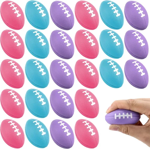 Miniatura 13 de Blulu Paquete de 30 mini bolas de fútbol de espuma para el estrés a granel de 2.17 pulgadas para niños y adultos, regalo de fiesta escolar, pequeño