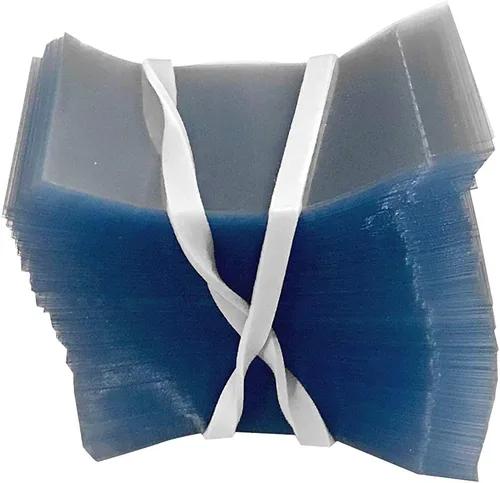 Miniatura 14 de Bandas para envoltura de cuello de botella termocontraíbles perforadas para sellar [muchos tamaños diferentes] (paquete de 250)