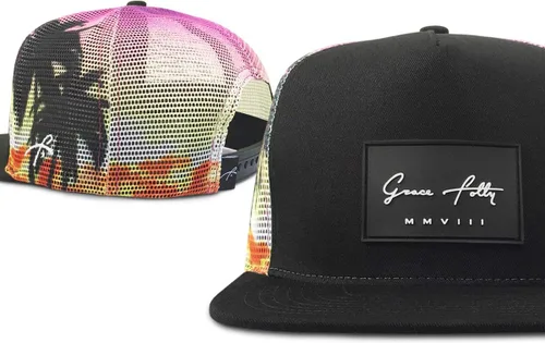 Miniatura 102 de Grace Folly - Gorra trucker unisex gorra de malla con cierre trasero
