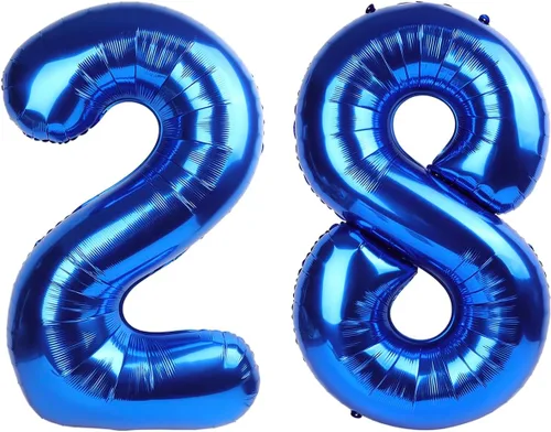 Miniatura 243 de Globo de cumpleaños número 4 dorado de 40 pulgadas, globos gigantes del número cuatro 14 24 34 40 44 2024, globos grandes de lámina de mylar para Oro