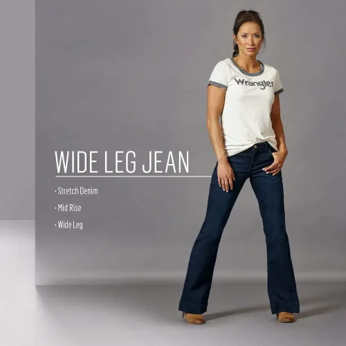 Miniatura 5 de Wrangler Pantalones de mezclilla retro Mae de tiro medio para mujer