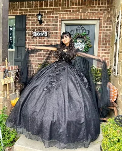 Miniatura 14 de Ftupza Preciosos vestidos de quinceañera florales 3D vestidos de tul hinchados para mujeres fuera del hombro vestido de fiesta largo FFtu09