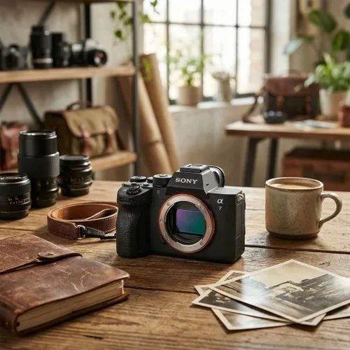 Miniatura 3 de Sony Cámara sin espejo a7 V Montaje en E de fotograma completo con AF avanzado, rendimiento de alta velocidad y video 4K para fotografía