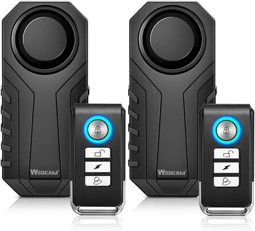 Miniatura 8 de WSDCAM Sistema de alarma con sensor de vibración antirrobo de 113 dB para bicicleta eléctrica, motocicleta, carrito de golf, remolque, buzón, puerta