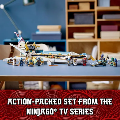 Miniatura 2 de LEGO NINJAGO - Juego de construcción Hydro Bounty, 71756 juguete submarino con minifiguras Kai y NYA, juguetes ninja, regalos, regalos para niños
