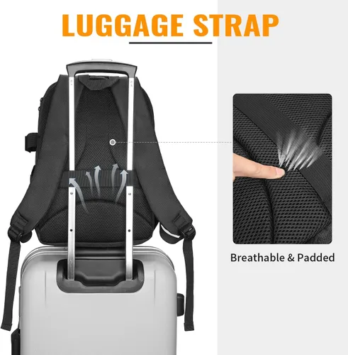 Miniatura 5 de G-raphy Mochila para cámara fotográfica, bolsas para fotografía de fotógrafos, mochila DSLR SLR con compartimento para laptop para cámaras DSLR