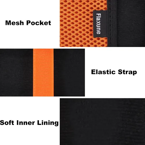 Miniatura 8 de Funda protectora de transporte para Klein Tools GFCI receptáculo probador de tomas de corriente 120V RT250, funda negra + cremallera naranja