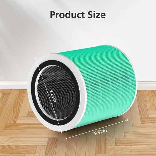 Miniatura 9 de Filtro de repuesto Core 400S para purificador de aire LEVOIT Core 400S Smart WiFi, Core400S-RF-TX 3 en 1 filtro de carbón activado HEPA verdadero