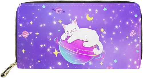 Miniatura 13 de Mumeson Durable Wallet Monedero Portátil Cosméticos Bolsa Maquillaje Bolsa con Correa