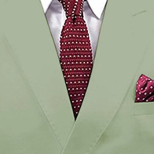 Miniatura 3 de DGKaxiyaHM Vestido básico de negocios ajustado para hombre, chaqueta formal de doble fila, 2 botones, cuello de solapa, traje de abrigo para boda