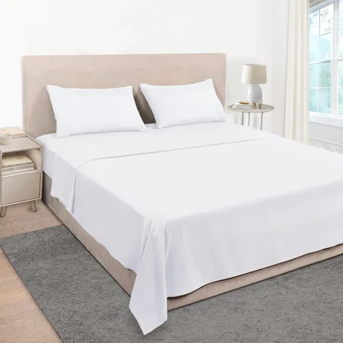 Miniatura 76 de Mejoroom Juego de sábanas de tamaño King – Sábanas y fundas de almohada de ropa de cama 1800 de lujo para hoteles – Sábana bajera con bolsillo