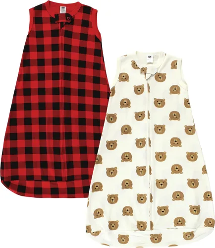 Miniatura 18 de Hudson Baby Saco de dormir unisex de algodón con manga larga para bebé, saco, manta Toile