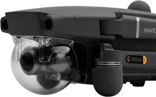 Miniatura 5 de MOUDOAUER Dron Transparente Protector Cubierta Gimbal Lock Estabilizador Cámara Tapa Protector Protector Cubierta para DJI (Mavic 2) Accesorios