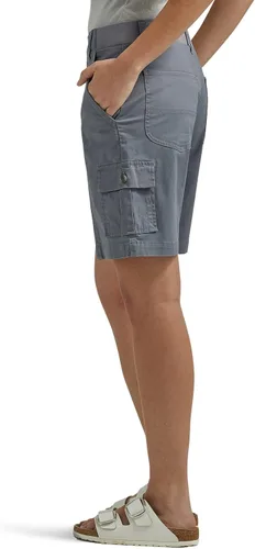 Miniatura 4 de Lee Bermudas tipo cargo para mujer Petite Flex-to-go de tiro medio, ajuste relajado