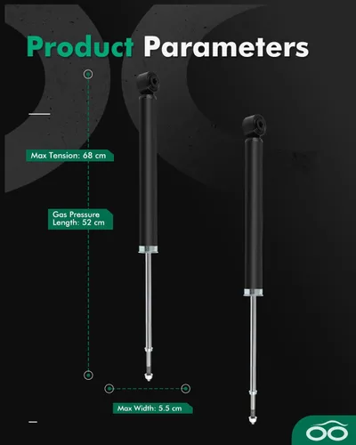 Miniatura 3 de SCITOO - Amortiguadores traseros para Nissan se adapta a 2015-2020 para Nissan Versa, 2014-2019 para Nissan Versa Note Shocks 3430043 5673