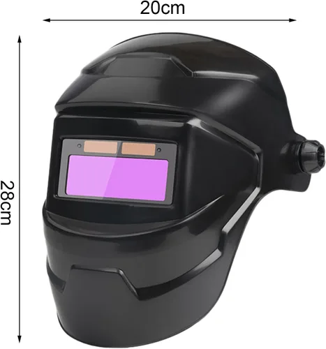 Miniatura 6 de Casco de soldadura, casco de soldadura de oscurecimiento automático de energía solar, máscara de soldadura por arco de soldadura, oscurecimiento