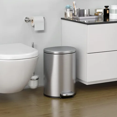 Miniatura 2 de iTouchless SoftStep - Cubo de basura delgado de 3 galones con filtro de olor y cubo interior extraíble, acero inoxidable de 11 litros que ahorra