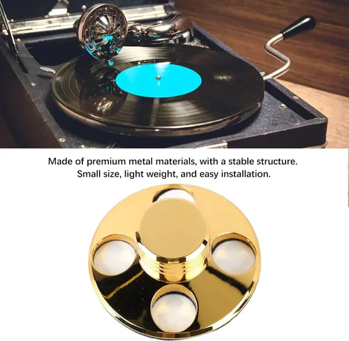 Miniatura 2 de Estabilizador de peso de registro, reemplazo de disco de disco de metal para tocadiscos de vinilo para fonógrafo