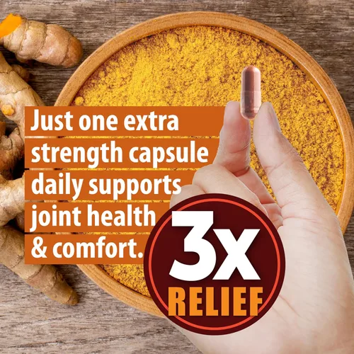 Miniatura 2 de Just One Cápsula de curcumina de cúrcuma vegana al día – 95% curcuminoides cúrcuma curcumina fórmula 3X con pimienta negra BioPerine® – Extra fuerte