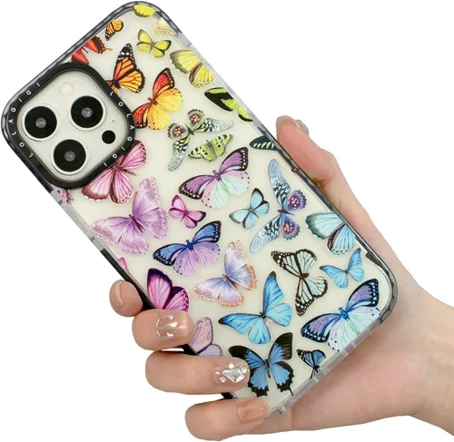 Miniatura 54 de Funda para iPhone 15 Pro Max para Mujeres, Transparente Lindo Panda Dibujos Animados Arte Animal Estampado Diseño Femenino Kawaii Estético