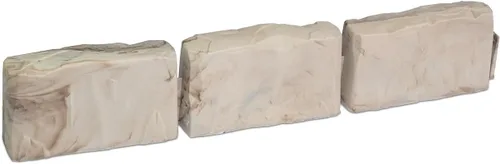 Miniatura 15 de EasyFlex Bordes para Paisajismo sin Excavación con Espigas de Anclaje, Borde de Jardín Decorativo de Aspecto de Piedra de 2.7 Pulgadas de Altura