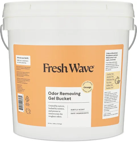 Miniatura 13 de Fresh Wave Gel eliminador de olores, 7 onzas, paquete de 3 absorbentes de olores para el hogar, alivio de olores más seguro, eliminador de olores
