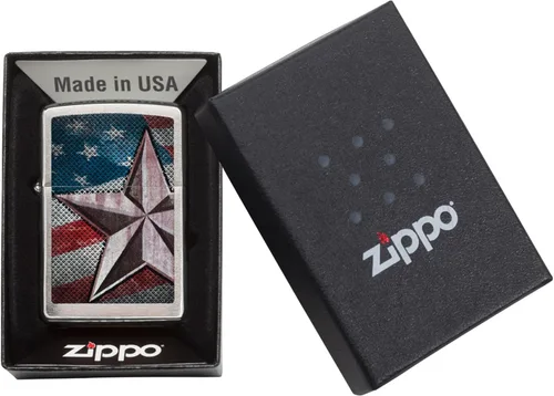 Miniatura 6 de Zippo encendedores con la bandera de EE. UU.