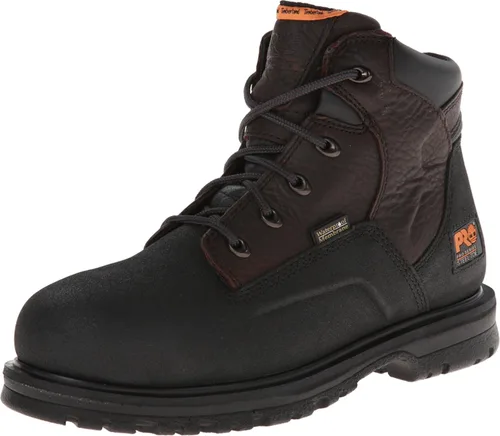Timberland PRO mens Powerwelt 6" Steel Safety Toe Waterproof Industrial Work Boot Rancher Brown V1