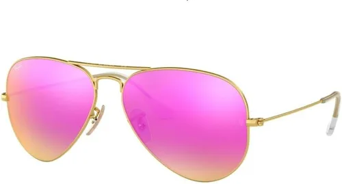Miniatura 67 de Ray-Ban RB3025 - Lentes de sol de aviador de metal para hombre y mujer + paquete con kit de cuidado de gafas iWear de diseñador