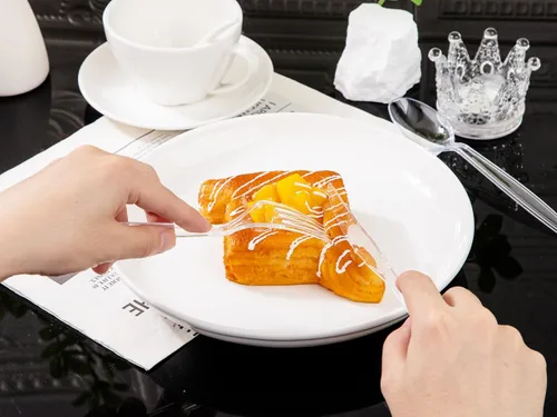 Miniatura 5 de Liacere 360 piezas de cubiertos de plástico transparente resistente, 150 tenedores, 150 cucharas, 60 cuchillos, libres de BPA, resistentes al calor