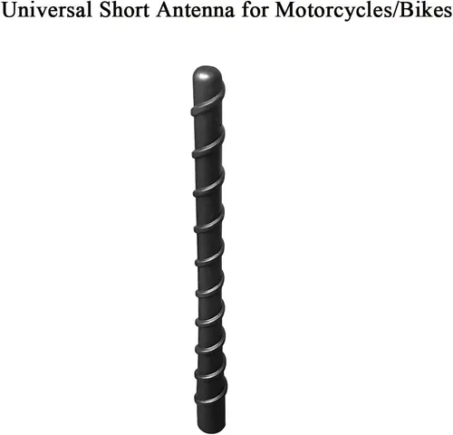 Miniatura 7 de Antena corta para motocicleta, apta para modelos selectos de motocicletas Can-Am Spyder, Indian, Honda, BMW, Victory Diseñada para recepción